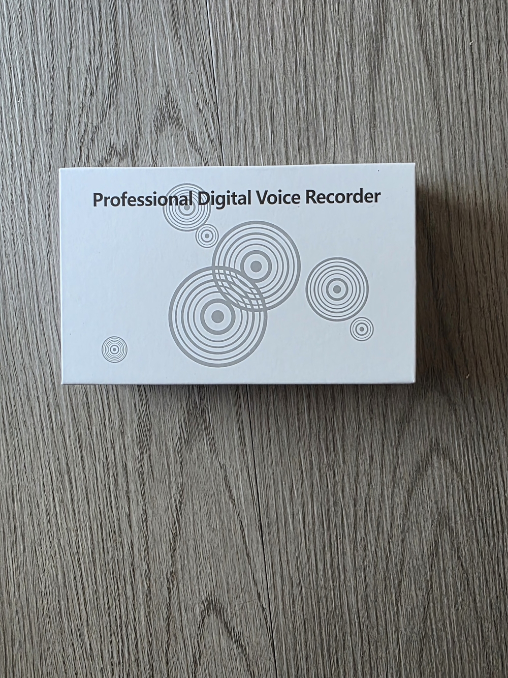 Professional Digital Voice Recorder - White